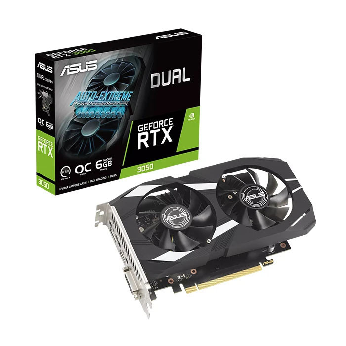 کارت گرافیک استوک ایسوس مدل Dual GeForce RTX 3050 OC Edition 6GB