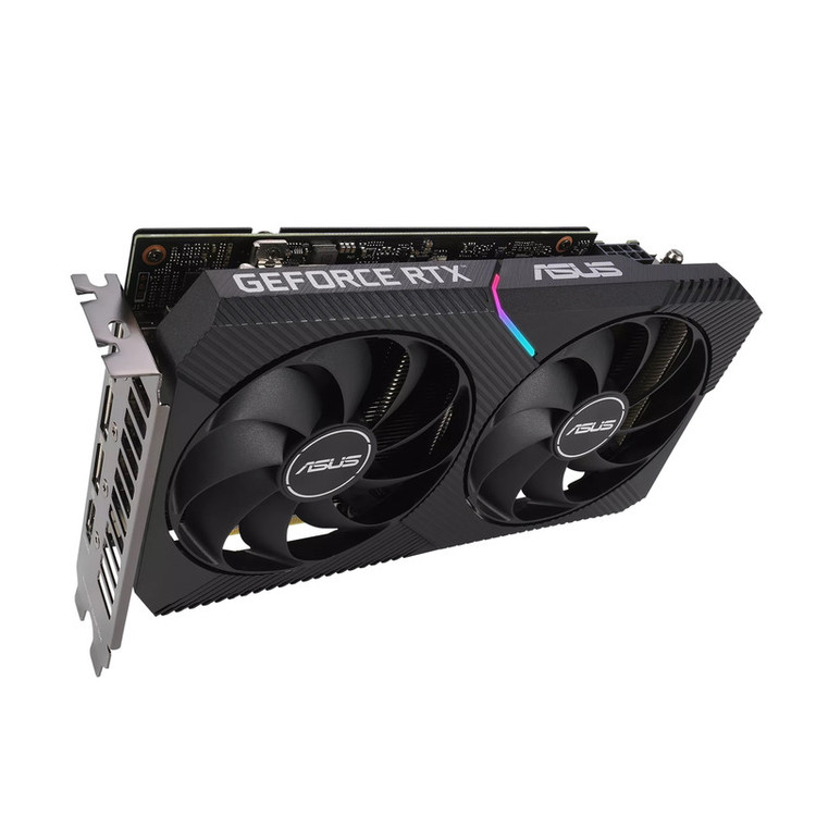 کارت گرافیک ایسوس مدل Dual RTX 3060 OC Gaming حافظه 12 گیگابایت