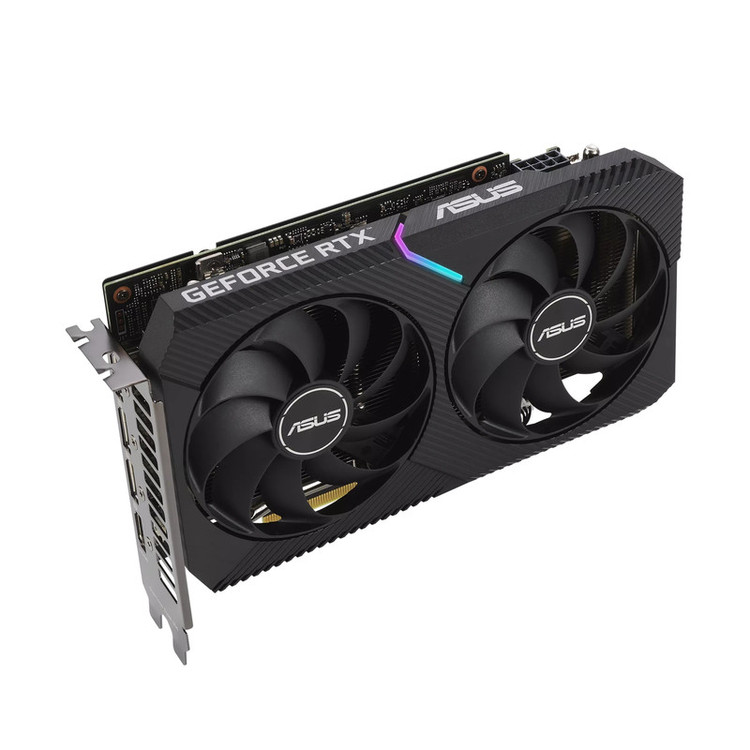 کارت گرافیک ایسوس مدل Dual RTX 3060 OC Gaming حافظه 12 گیگابایت